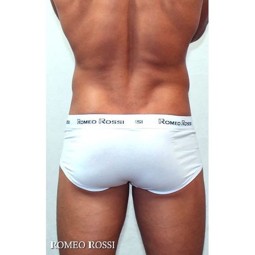 Мужские трусы брифы белые Romeo Rossi RR366-1 Brief