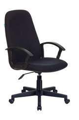 Кресло руководителя Бюрократ CH-808LT черный 3C11 крестов. пластик