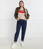 Хлопковый свитер Kenzo - розовый(FD62PU4313LA)