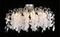 Потолочная люстра Crystal Lux Tenerife PL8 Silver