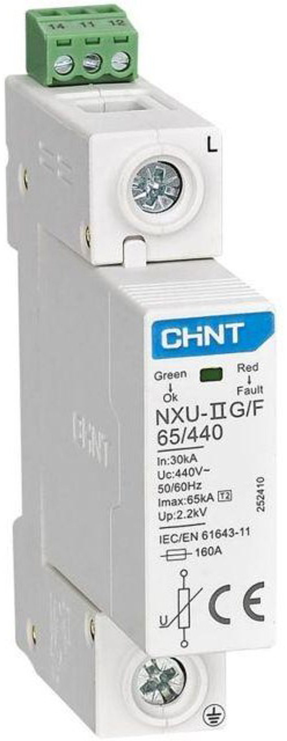 Ограничитель импульсных перенапряжений  CHINT 252410