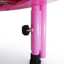 Батут с поручнем DFC JUMPFIT 36&#39;&#39; розовый