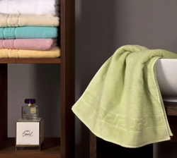 Полотенце 80х150 Weseta Dreamflor light green салатовое