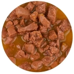 Курочка кусочки в желе, 85г влажный корм для стерилизованных кошек Happy Cat