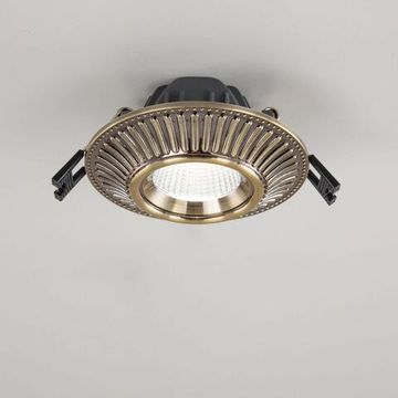 CLD042NW3 Дзета Бронза  Св-к Встр. 7W*3500K