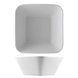 Салатник 800 мл 15*15 см h7,5 см квадратный белый фарфор P.L. Proff Cuisine [6]