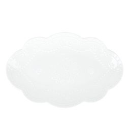 Блюдо " " 24х15,5х2см (min12) (фарфор) (транспортная упаковка)