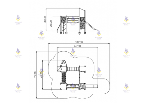 Игровой комплекс «Эпик» тип-3