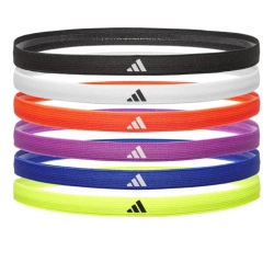 Band Adidas Hairband 6P - black/white/red/purple/blue/yellow