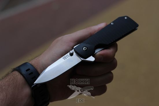Складной нож Cold Steel 20NPJAA 1911 c клинком из стали 4034 Stainless Steel, рукоять Grivory (Griv-Ex)