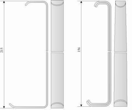 МЖ-4/28 Крючок пластинчатый парный (по Фарабефу)