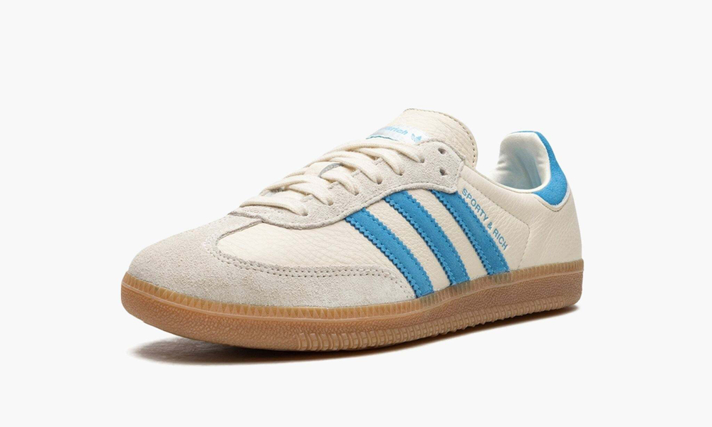 Adidas Samba OG "Sporty & Rich Cream Blue"