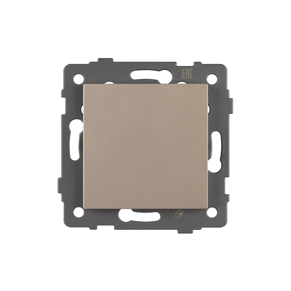 Механизм выключателя одноклавишный проходной SWT-MKP1-PL-GD-V (250V, 10A) (Arlight, -) 049874