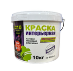 КРАСКА МОЮЩАЯСЯ РАДУГА-210 АКРИЛОВАЯ С 10КГ