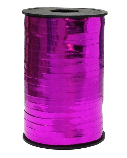 Лента для воздушных шаров Фуше металлик 250 м