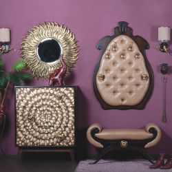 Вешалка настенная Квин Каштан Капучино 1