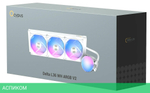 Система жидкостного охлаждения Ocypus Delta L36 WH ARGB V2 (Delta-L36-WH3AAWNN02X-GL)