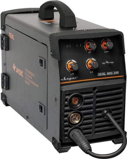 Сварочный аппарат полуавтомат СВАРОГ REAL MIG 200 BLACK (N24002N) многофункциональный (MIG/MAG, MMA) 00000095883