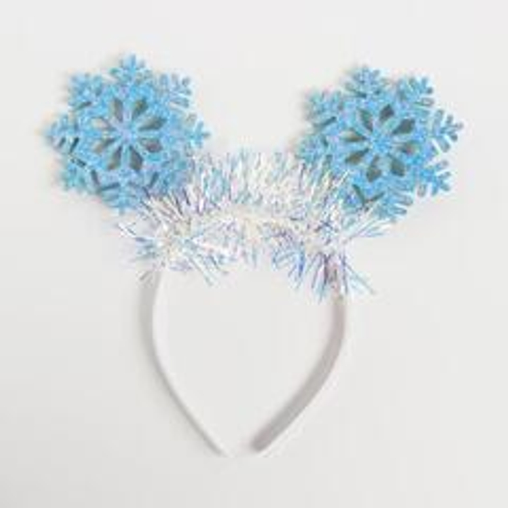 Ободок карнавальный «Снежинки», 1 шт.