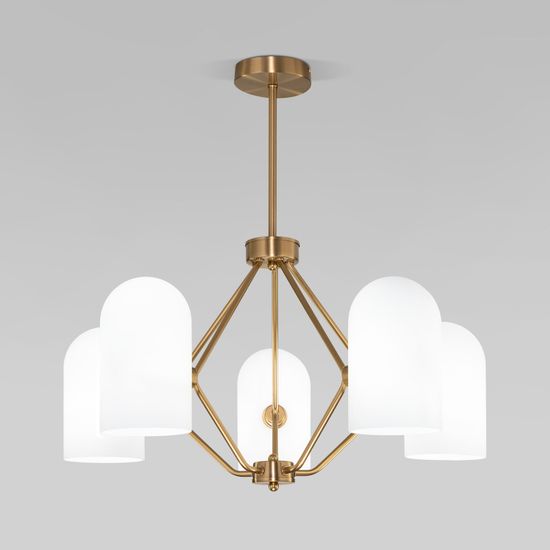 60157/5/ потолочный светильник/ латунь