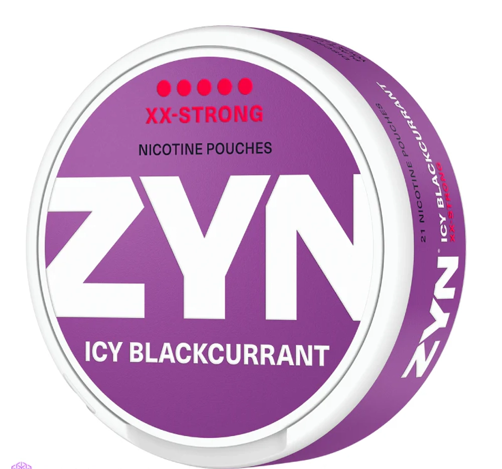 ZYN ICY BLACKCURRANT (12.5 МГ) - ЛЕДЯНАЯ СМОРОДИНА