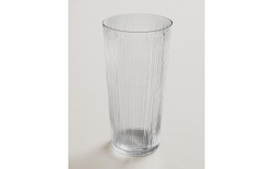 Zara Home Ваза из стекла, цвет зелёный, 25 см