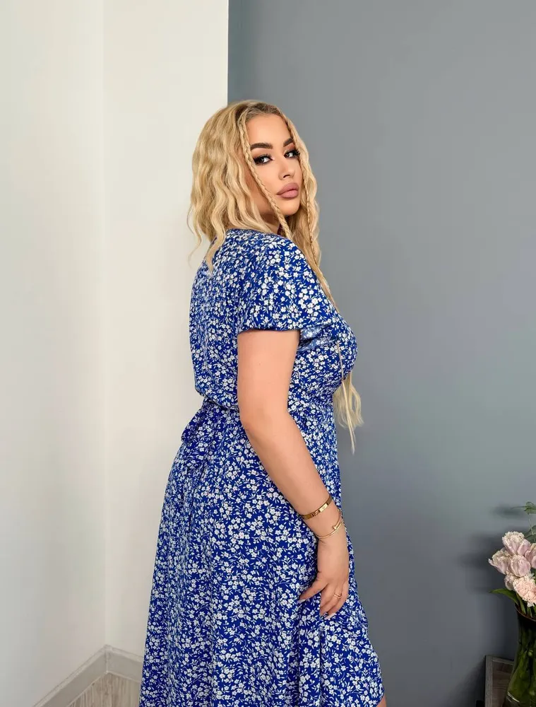 Платье на запах УК-1964-1 Фабрика Моды