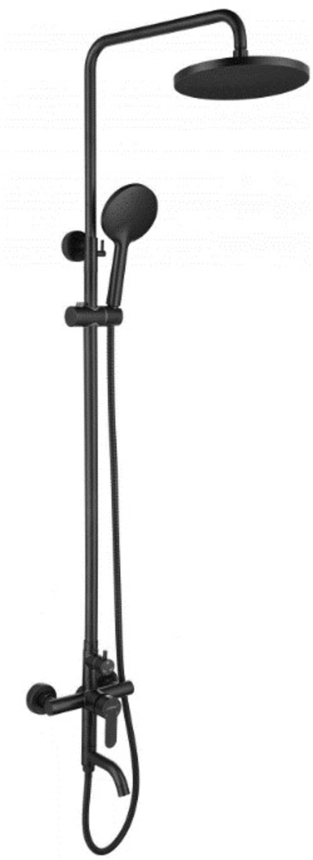 Душевая система ESKO "ST700B" черный, арт. ST700B