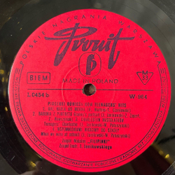 Винтажная виниловая пластинка LP Filipinki Piosenki Rowiesnikow (Польша 1965) 10 дюймов Pronit