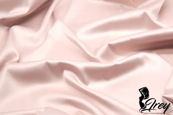 Атлас-стрейч бельевой, кофейная роза