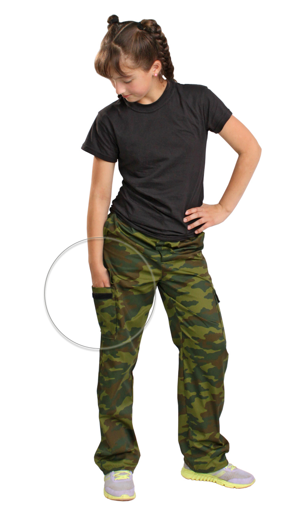 Брюки военно-полевые детские Флора