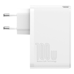 Зарядное устройство Baseus GaN2 Pro Quick Charger 2C+2U 100W - White