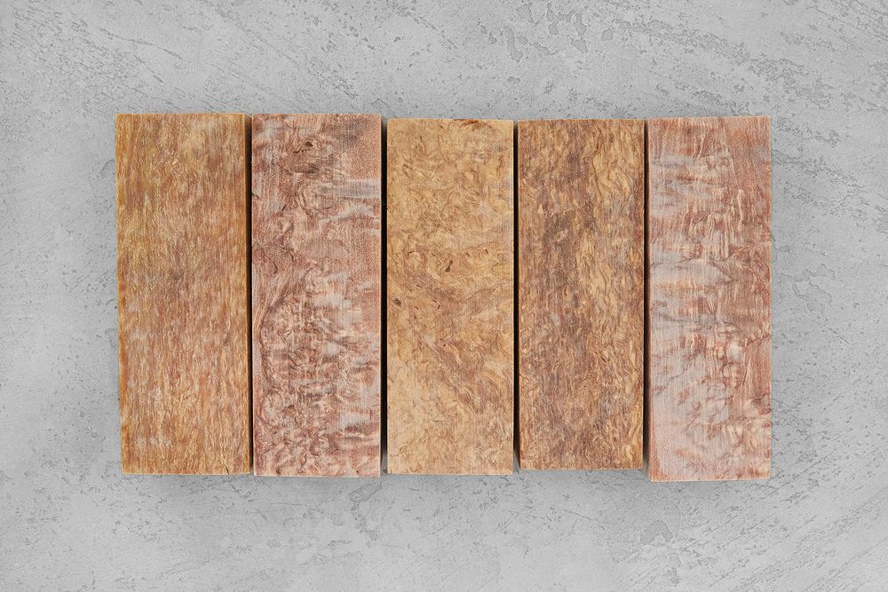 Карельская береза стабилизированная Т277