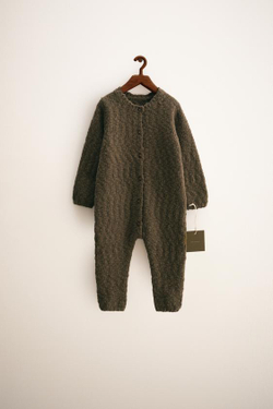 ZARA TIMELESS - ШЕРСТЯНОЙ КОМБИНЕЗОН, ТЕМНЫЙ ХАКИ