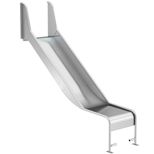 Горка из нержавеющей стали, прямая, открытая, высота 1 000 мм