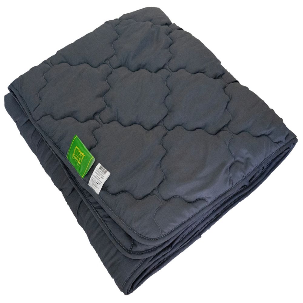 Одеяло "АВТ. ЛЕБЯЖИЙ ПУХ-CLASSIC" лёгкое, плотность 200 г/м2, цвет угольный, микрофибра, Россия. Одеяло "АВТ. ЛЕБЯЖИЙ ПУХ-CLASSIC" лёгкое, плотность 200 г/м2, цвет угольный, микрофибра, Россия.