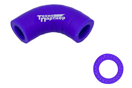 Шланг вентиляции картера дв.ЗМЗ-406 (угловой) силикон армированный