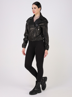 Кожаная куртка демисезонная косуха