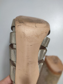 Босоножки Mango на каблуке 38 размер