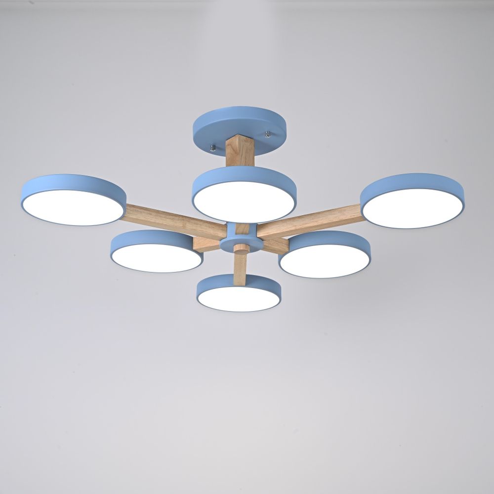 Потолочная Люстра Turna L6 Blue By Imperiumloft