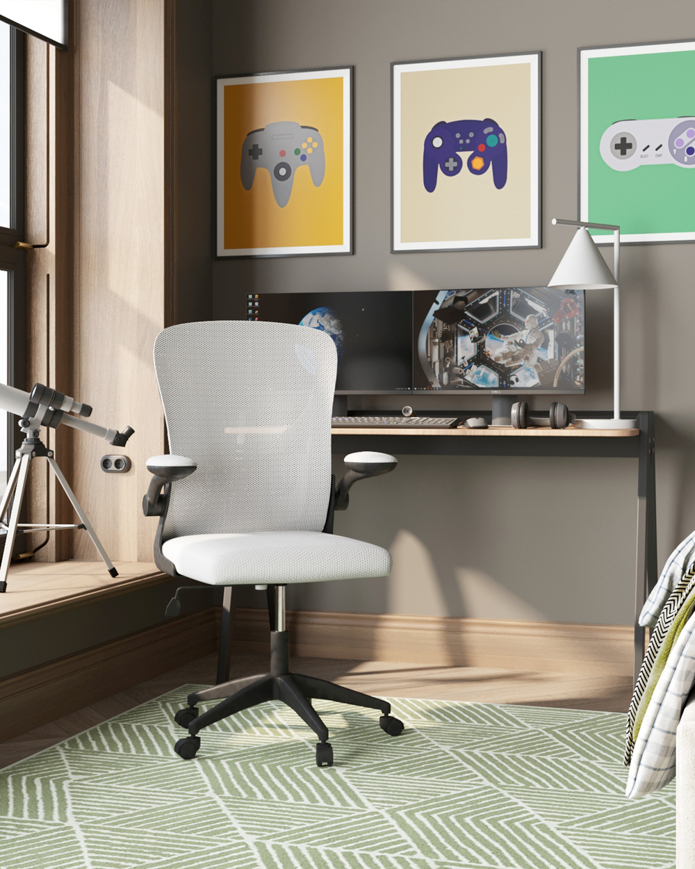 Кресло офисное TopChairs Core серый