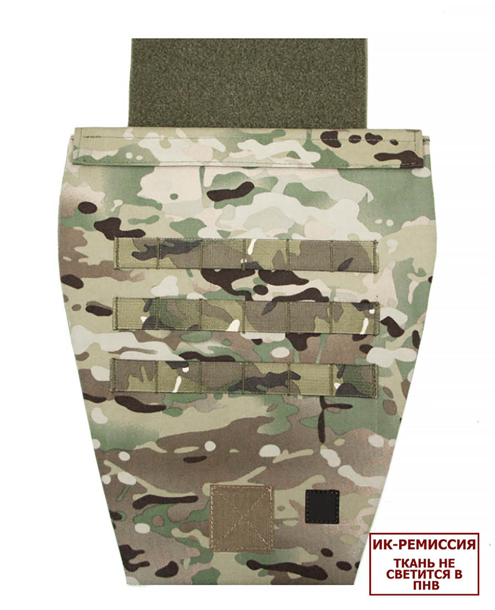 Чехол напашника Штыковой, MIMICRYA, Cordura 1000D, MULTICAM, крепление липучка