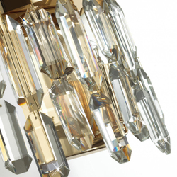 4986/2W HALL ODL22 631 золотой/хрусталь Бра E14 2*40W DAKISA