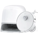 Робот-пылесос Roborock Qrevo CurvС White, со станцией самоочистки