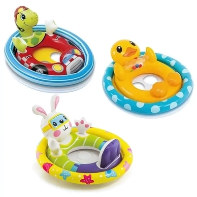 Круг для плавания с сиденьем See-Me-Sit, 3 вида, 3- 4 года, Intex (59570NP)
