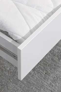 Шкаф Antemi Fiora белый/белый