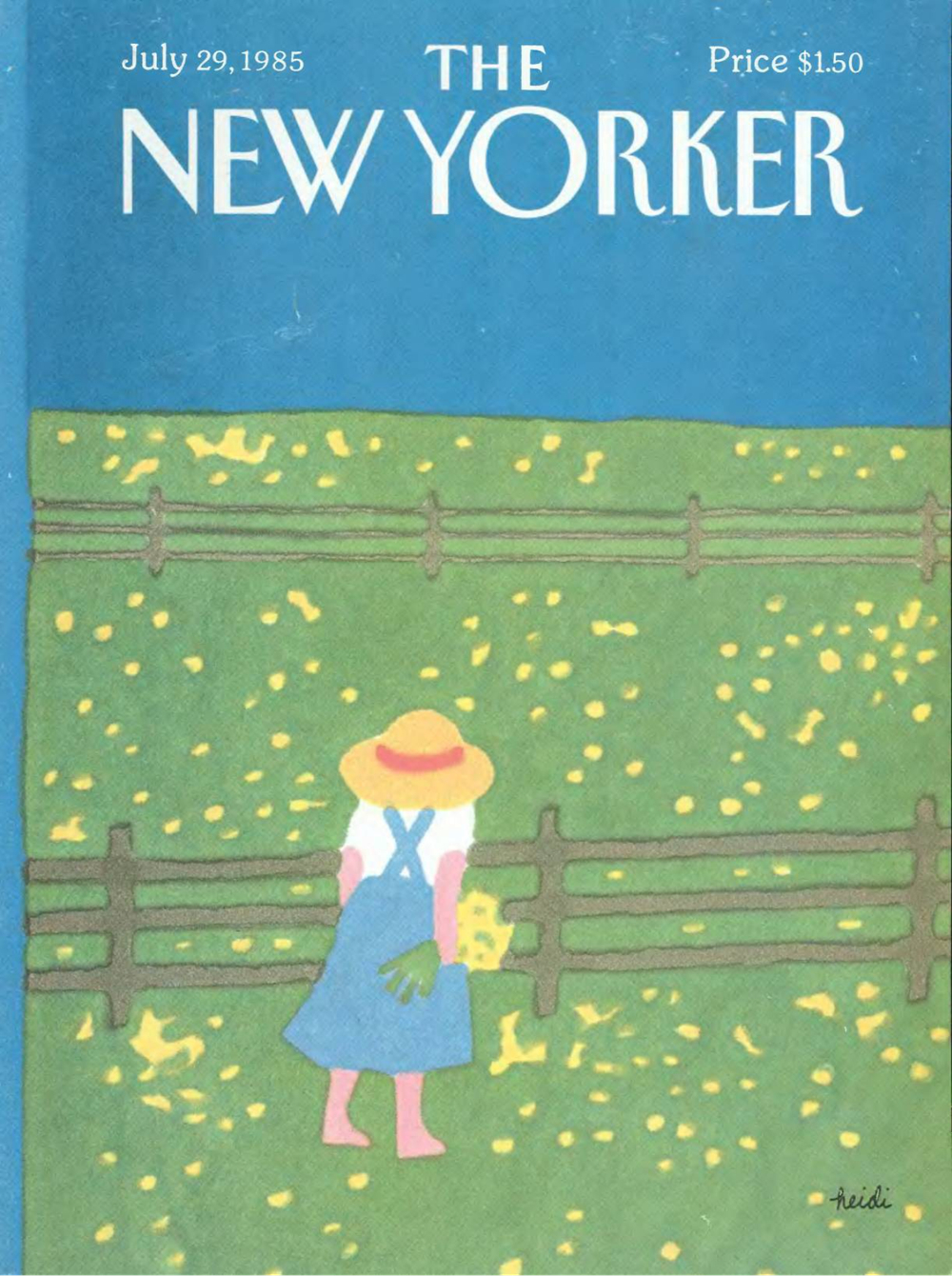 Журнал The New Yorker 29-07-1985