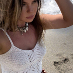 Видео мастер-класс по вязанию топа "Острова"