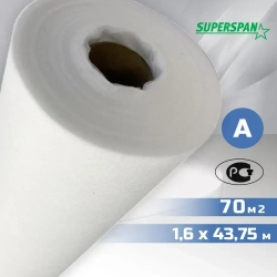 Ветрозащита SUPERSPAN A, 70m2 для стен и кровли / Мембрана кровельная