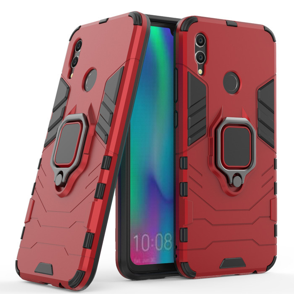 Противоударный чехол с кольцом Panther Case для Huawei Honor 10 Lite / P Smart 2019